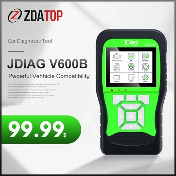 

JDiag V600B ForVAG SCANNER Full system Diagnosis 12V Professional Battery Tester OBD2 Scanner 3 in 1
