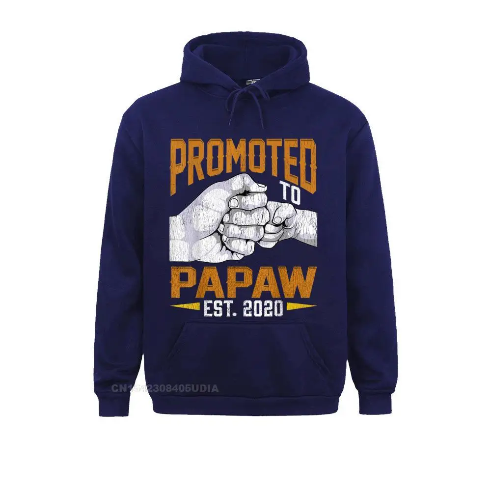 Mens Promoted To Papaw Est 2020 Fathers Day Gift New Papaw T-Shirt__B6267 Sweatshirts for Men Casual VALENTINE DAY Hoodies Long Sleeve Fitted Sportswears  Mens Promoted To Papaw Est 2020 Fathers Day Gift New Papaw T-Shirt__B6267navy