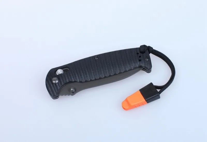 Складной нож Ganzo G7413P 440C G10 с ручкой 58 60HRC со свистком карманный тактический