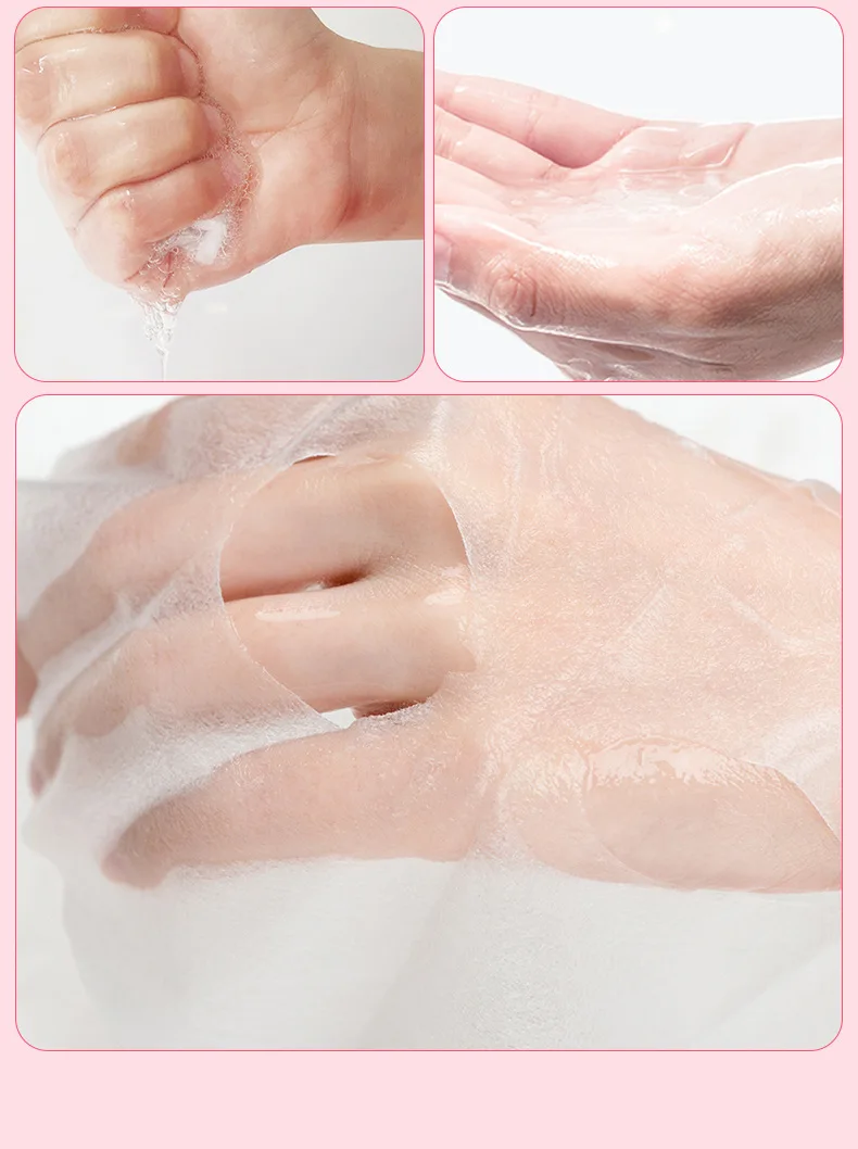 Skin Care Facial Moisturizing Shrinking Pores Oil Control Mask Beauty Whitening Brighten Sheet Mask Cosmetic Beauty Mask-4