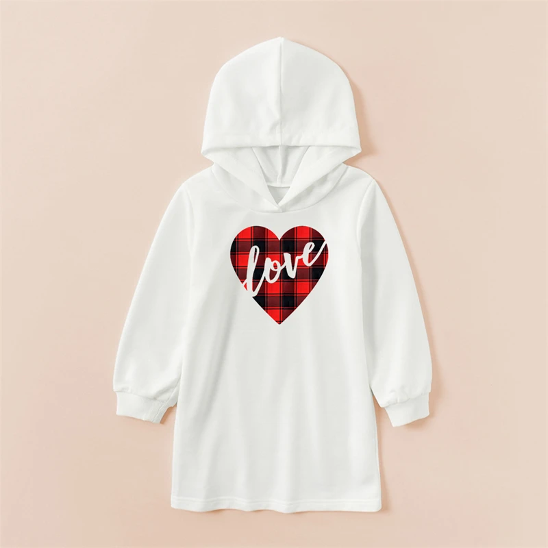 2021 Love Sweaters Autumn Mother Daughter Matching Dresses Family Set Mom Baby Mommy and Me Clothes Women Girls Hoodies Dress 2021 Love Sweaters Autumn Mother Daughter Matching Dresses Family Set Mom Baby Mommy and Me Clothes Women Girls Hoodies Dress