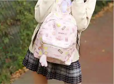 Cardcaptor Sakura Kinomoto Star Japan аниме напечатанный из искусственной кожи рюкзак школьные сумки рюкзак на плечо розовый закрывающийся на молнию рюкзак сумка