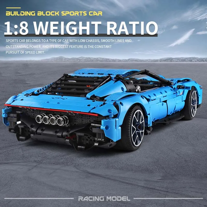 Yeshin J906 Technic автомобиль игрушки совместимые с MOC 31189 Corvetted Grand Sport Racing Car строительные