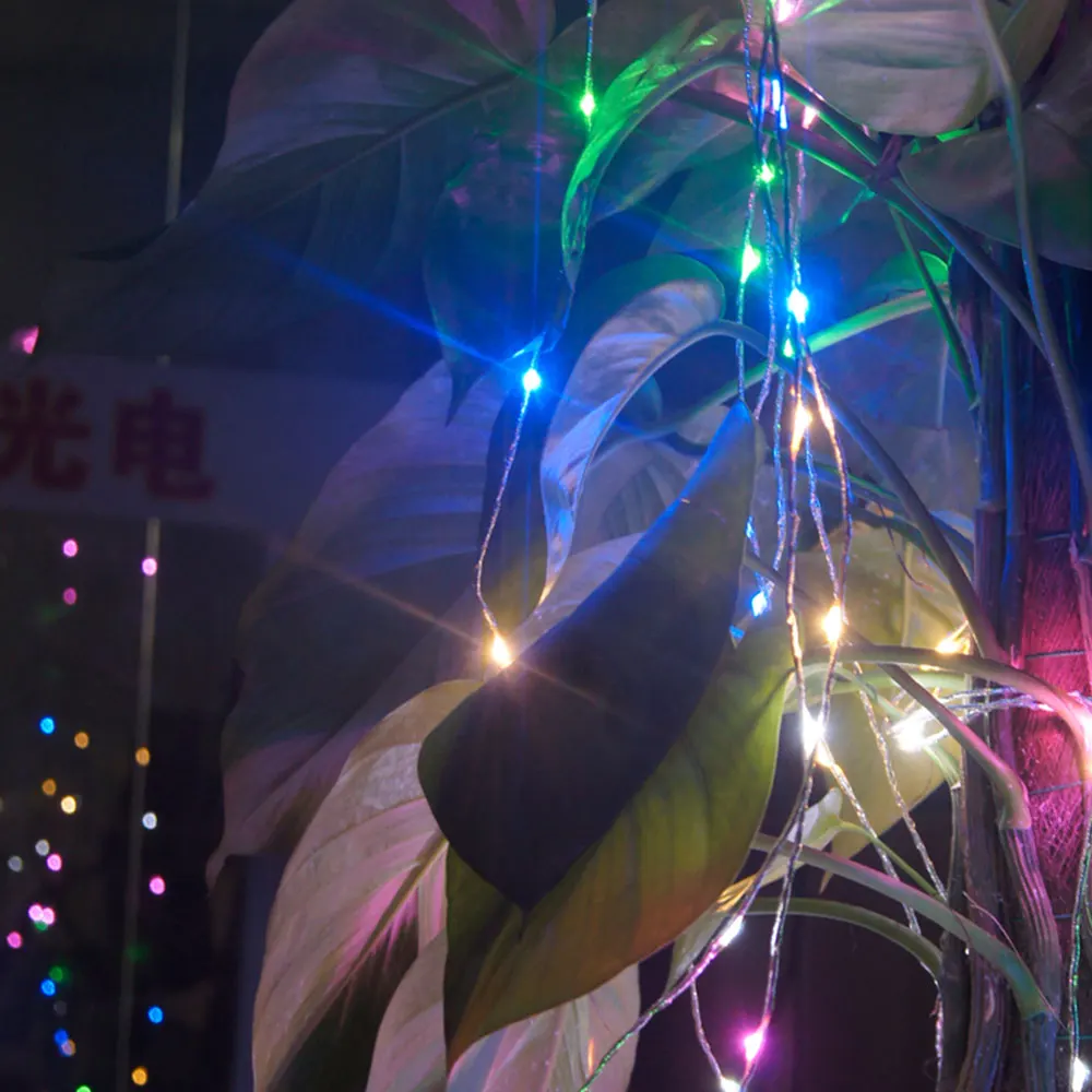 Сказочные огни гирлянда 50led дистанционное управление лампа свадебный фестиваль наружное Рождественское украшение 50led свет красивый 5 м