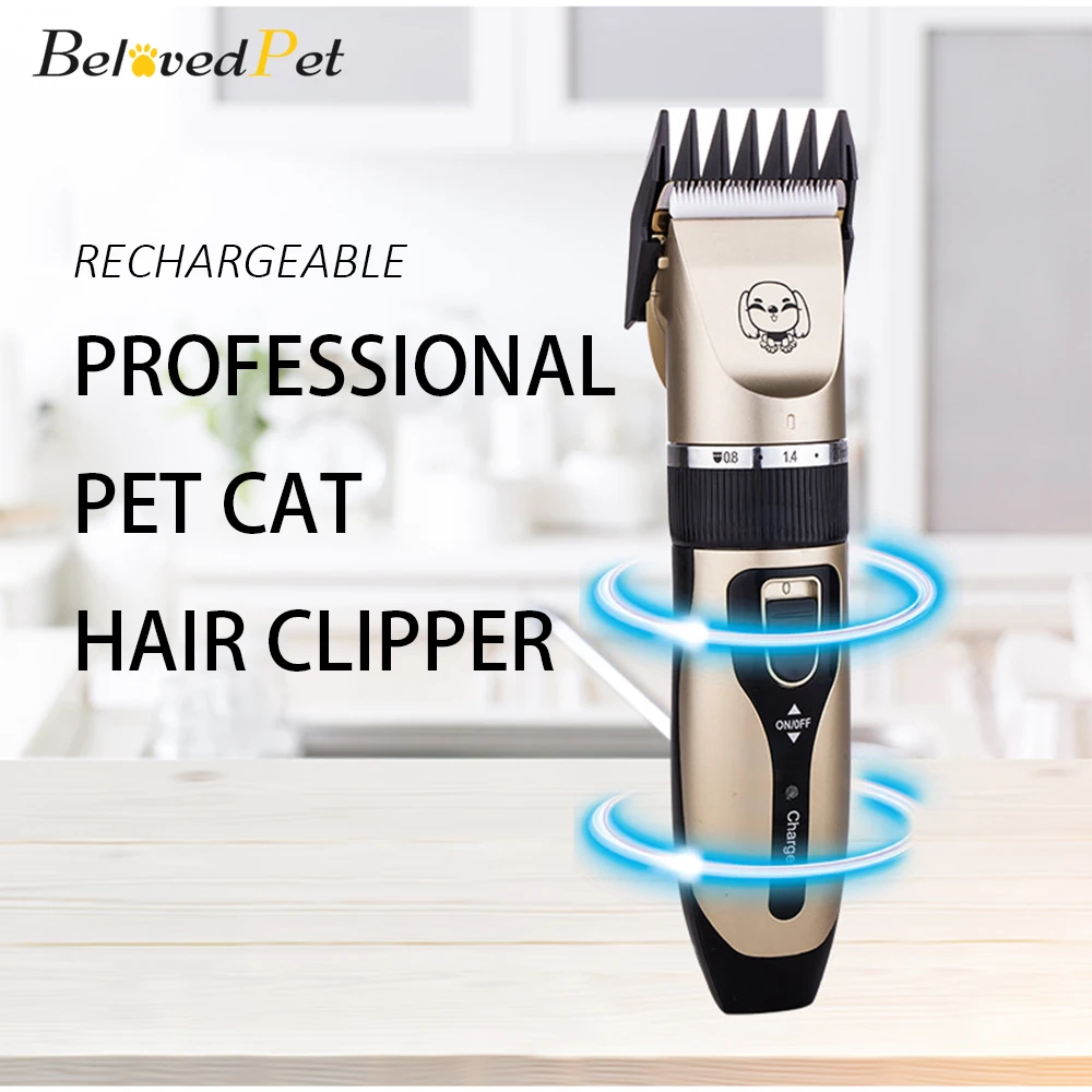 BelovedPet кошка перезаряжаемая профессиональная машинка для стрижки волос триммер