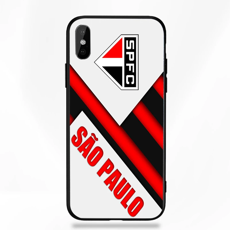 Чехол для телефона Bueno Milik для iphone DIY для Sao Paulo FC чехол черный мягкий TPU для iphone 11Pro X XR XS MAX 7 8 7plus 6 6S 5S SE 5 - Цвет: A1625