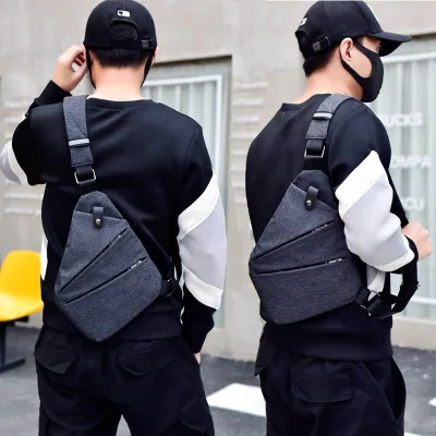 

Micro for Trend Storage Gun Pack Men Women's Chest Pack Shoulder Sports Backpack Multi-functional Body Hugging Shoulder Theft