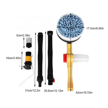 

Oversea High Pressure Rotating Car Care Wash Brush Cleaning Washing Sponge Tool hand tools
