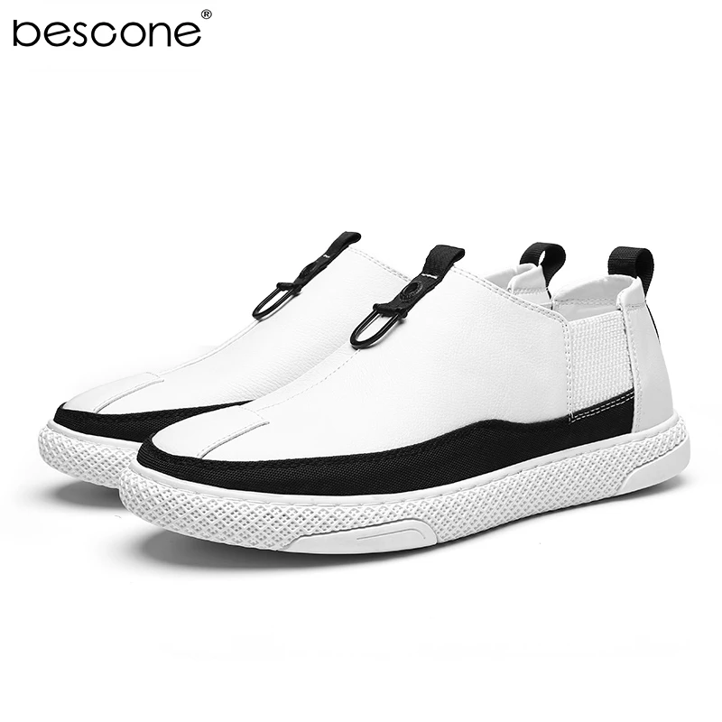 BESCONE/мужские кроссовки; повседневные лоферы на плоской подошве; Masculino Adulto; удобная обувь для отдыха из искусственной кожи; обувь для вождения; MT6811