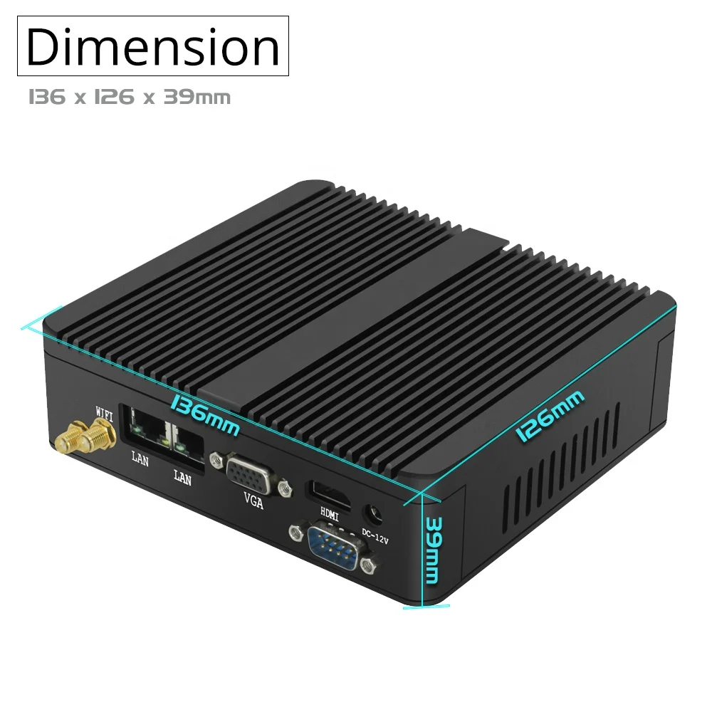 Ультра мини-ПК Intel HTPC i7 4610Y процессор win10 4 Гб ОЗУ 60 SSD мини-компьютер для рекламы Mini