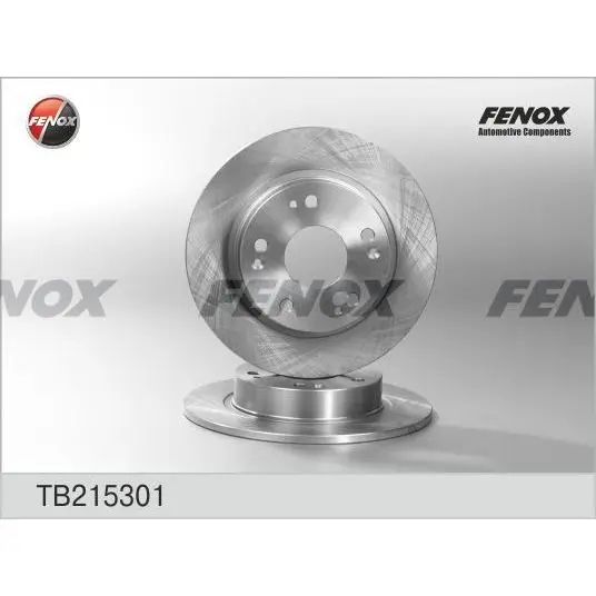 Диск тормозной задний Honda Civic VII 1.3/1.4/1.8/2.2CTDi 06 FEN