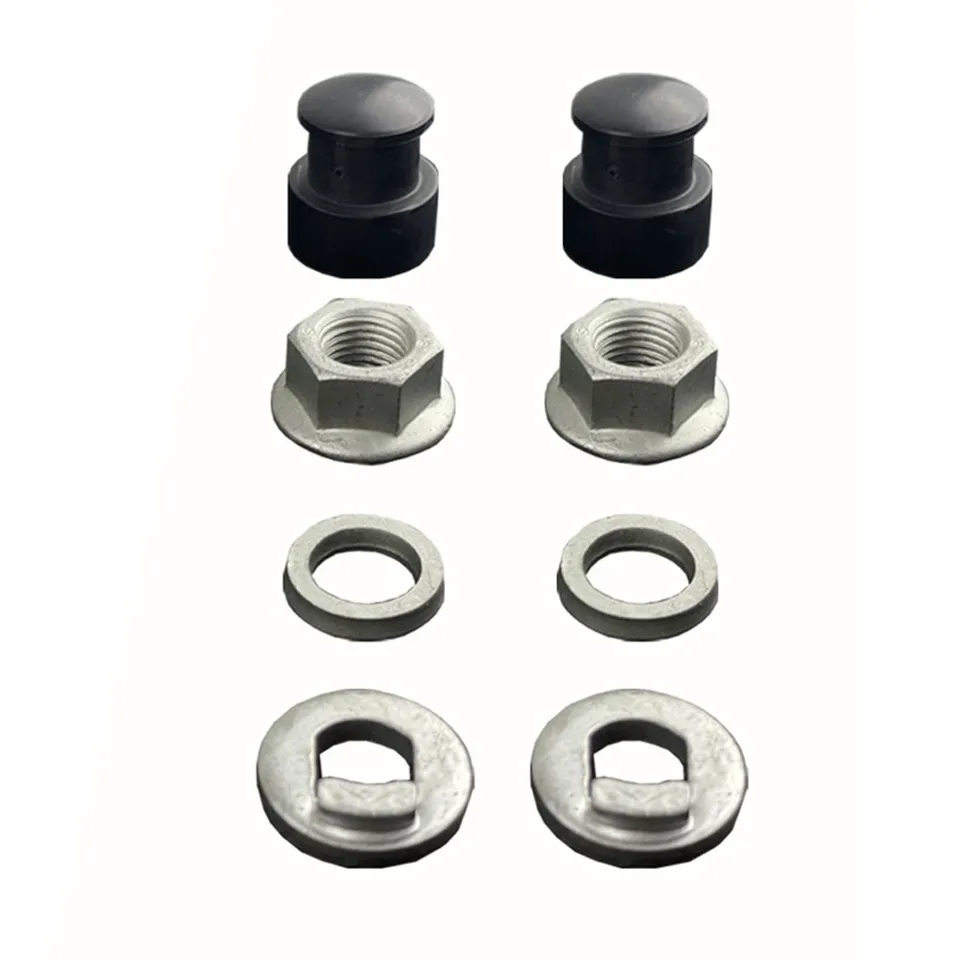 Écrou De Blocage Et Rondelles Pour Moteur De Moyeu Vélo Électrique - Kit 12 Mm, Acier Au Carbone