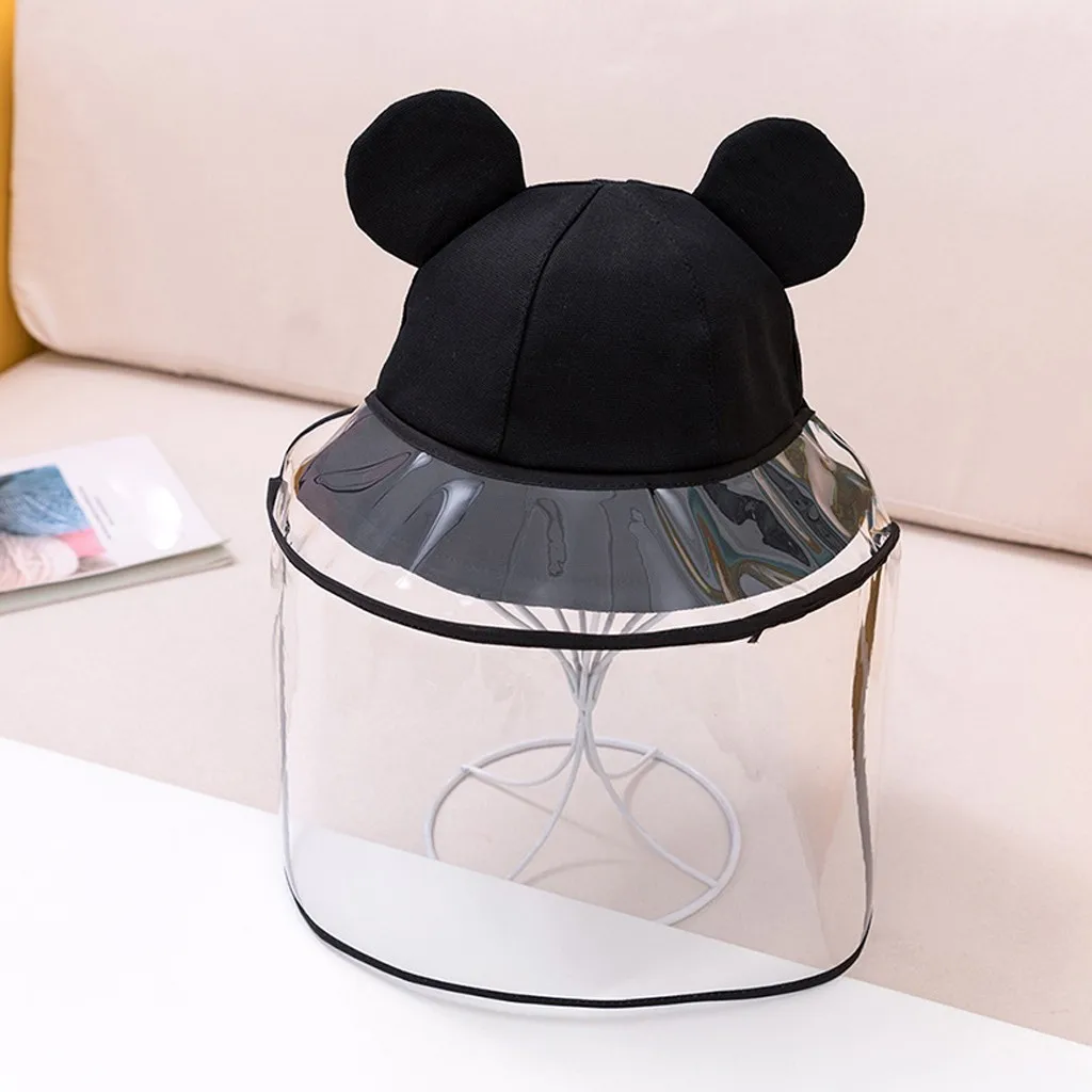 

Kids Dust Cover Full Face Cap Multifunctional Reuse Hat Children Protect Flu With Mask Hat Spreading Prevent capsula del tempo