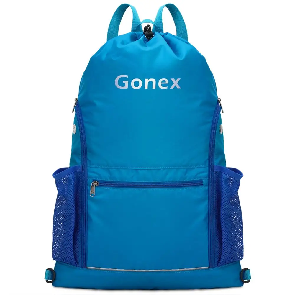 Gonex рюкзак для баскетбола со съемной сетчатой сумкой складной спортивный на