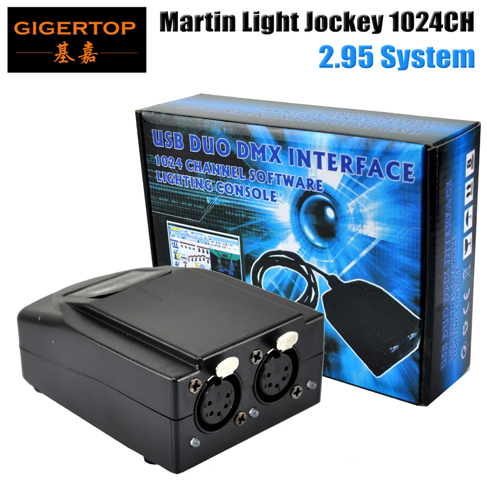 TIPTOP 5 PIN DMX 1024 выход Martin Lightjockey сценический компьютер ПК контроллер программное