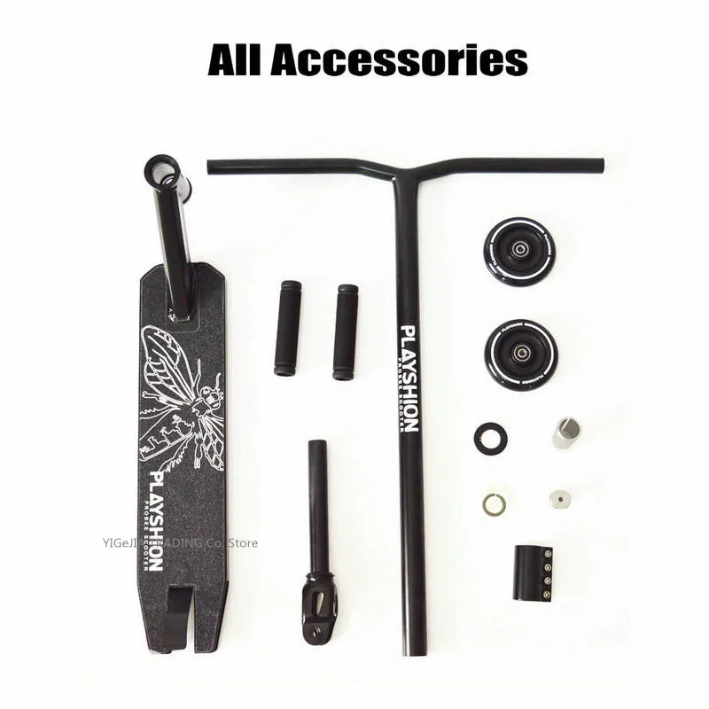 Heighten 90CM Pro Stunt Kick Scooter And Barrel with 100MM PU Wheel, Lightweight Freestyle Extreme Scooter