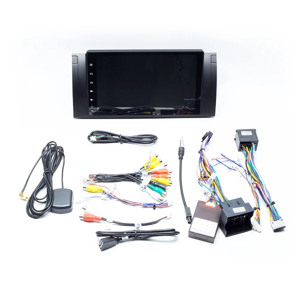 Sale 1 Din Android 9.0 Car NO DVD Player For BMW X5 E53 BMW E39 5 Series multimedia GPS stereo Radio Audio navigation head unit DSP2G 5
