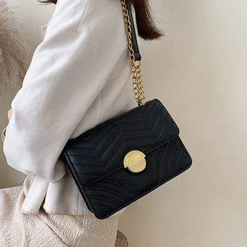 

High-end bag Western style female bag 2020 spring new Korean version of the wild messenger bag fashion net red small square bag