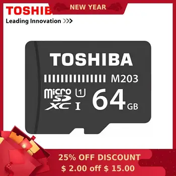 

Toshiba Memory Card 64GB Micro sd card Class10 UHS-1 Flash Cards Memory Card Microsd for Tablet/Smartphone Official Verification