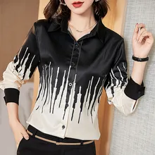 Aliexpress - Korean Silk Women Shirts Woman Satin Blouses Women Long Sleeve Shirts Woman Silk Blouse Tops Plus Size Blusas Femininas Elegante