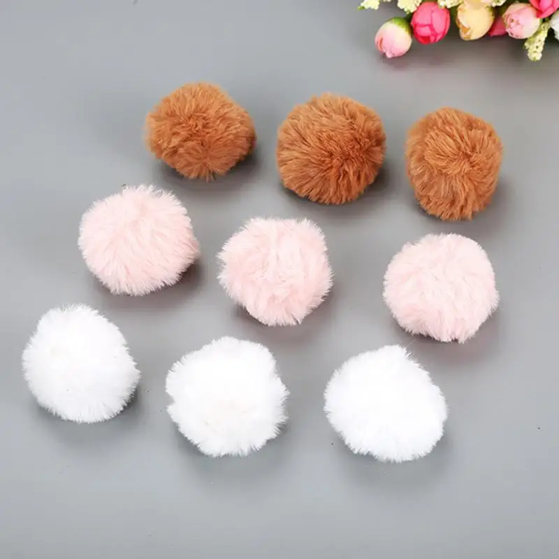 Cat Training Educational Toy Color Grinding Claw Filled Cotton Rabbit Fur Ball