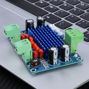 

XH-M572 TPA3116D2 2x 120W Digital Amplifier Board DC5-28V AMP Audio Module Chip Bluetooth Audio Receiver Amplifiers