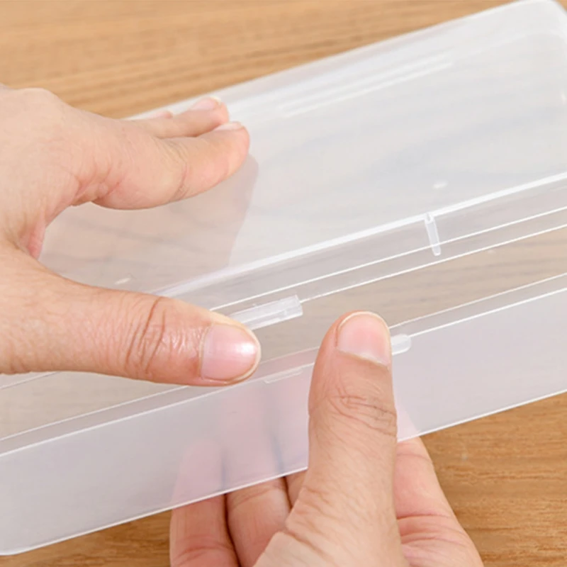 

Portable Transparent Flat Mask Storage Case Anti-dust Mask Box Home Outdoor Practical Store Collection Supplies Health