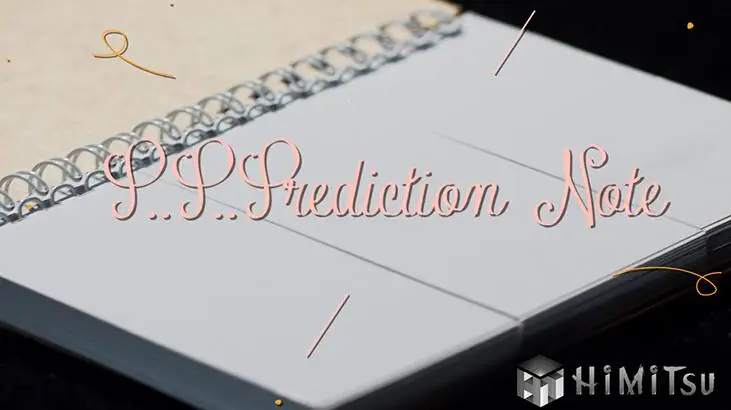 P. Prediction Note от Himitsu Magic tricks