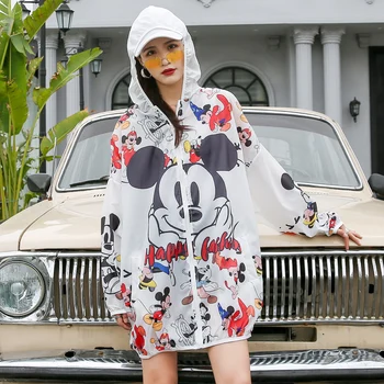 

Sunscreen clothing female long-sleeved summer 2020 new Korean loose students mid-length tide breathable jacket