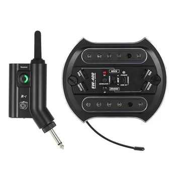 

Acoustic Guitar Wireless Pickup System SW400+R1 UHF Rechargeable Acoustic Guitar Wireless Sound Hole Pickup System