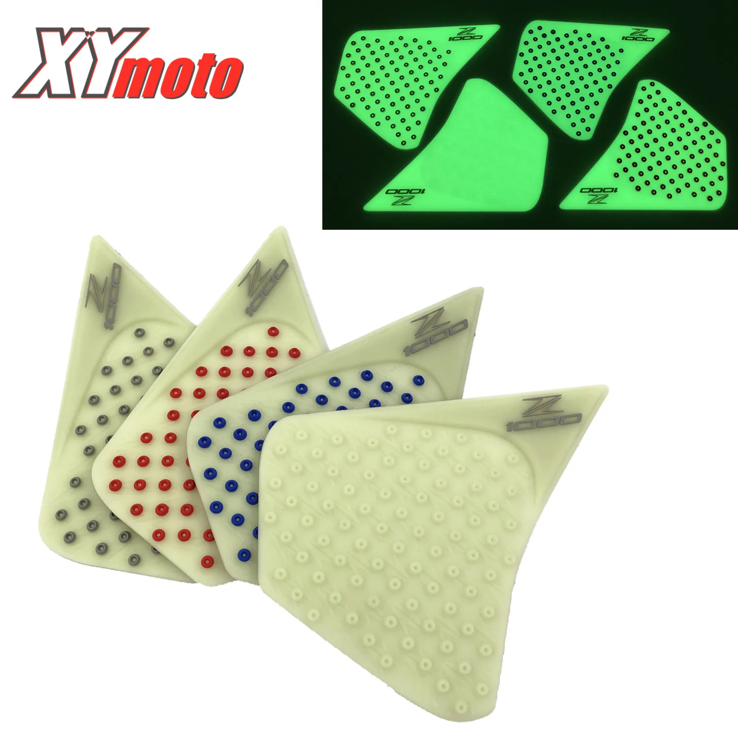

Motorcycle Tank Pad Sticker Protector For KAWASAKI Z1000 Z 1000 2014-2016 Fluorescence Luminous Anti slip Gas Knee Grip 3M Decal