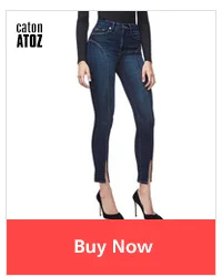 CatonATOZ 2167 джинсы с боковыми люверсами, черные обтягивающие джинсы, женские брюки, женские джинсы для женщин