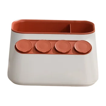 

1 set Durable Useful Practical Seasoning Organizer Spice Storage Shelf Condiment Container Spice Holder for Home Kitchen