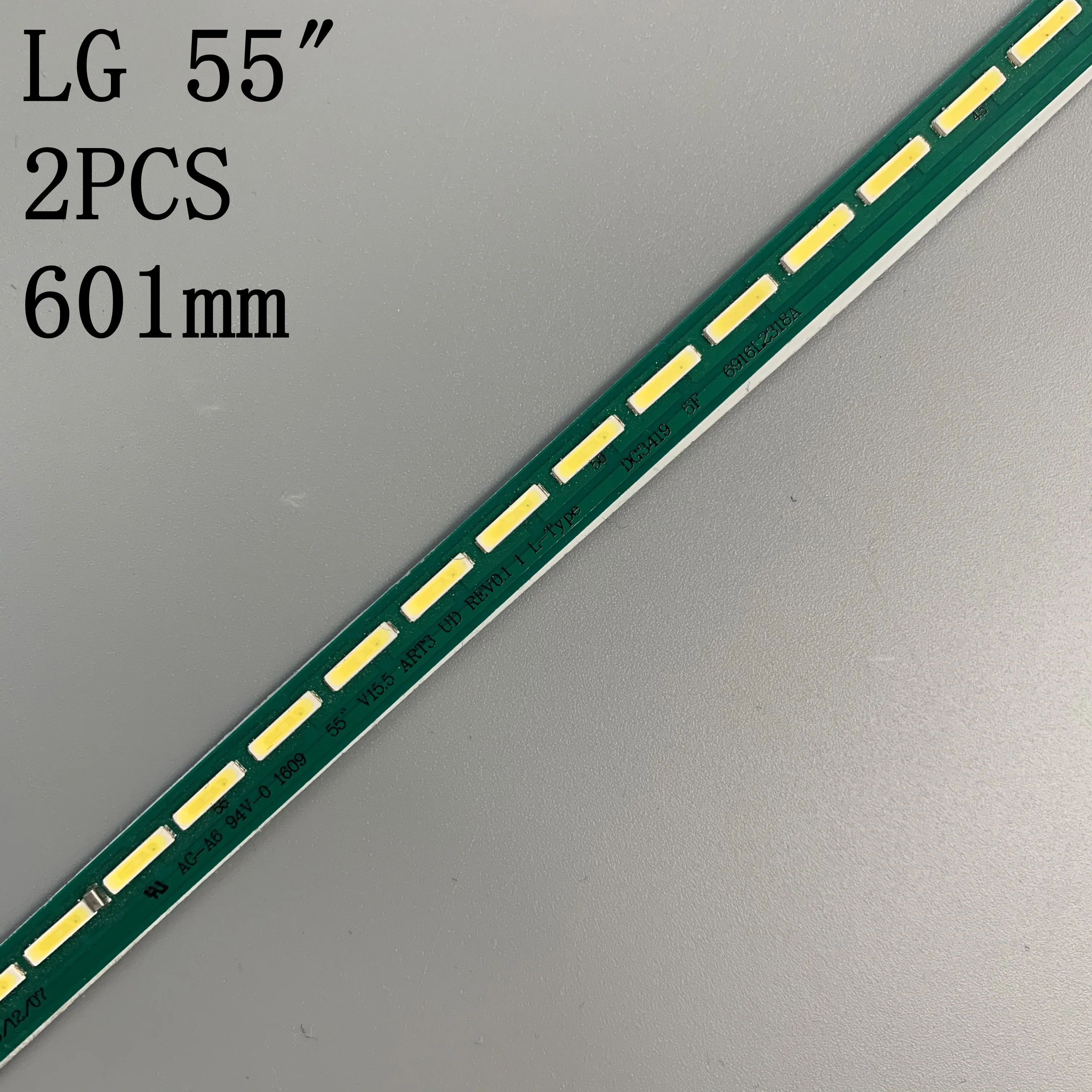 2pcs x LED Backlight Strip 55