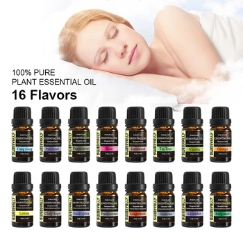 

10ML Pure Essential Oils For Aromatherapy Diffusers Essential Oils Organic Body Relieve Stress Oil Skin Care Help Sleep