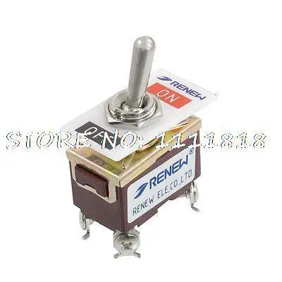 

AC 250V/15A 125V/20A DPST Double Pole Single Throw On/Off O/F Toggle Switch