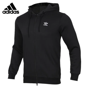 

Adidas Neo TRF FLC HOODIE Black Down Jacket Mens Running Jas Sport Kleding Wind-proof Hoodies Comfortable