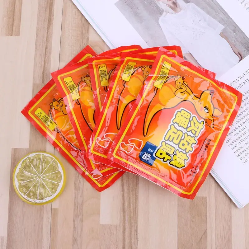 

Body Warmer Stick Lasting Heat Patch Keep Hand Foot Warm Heating Paste Pads X5XC