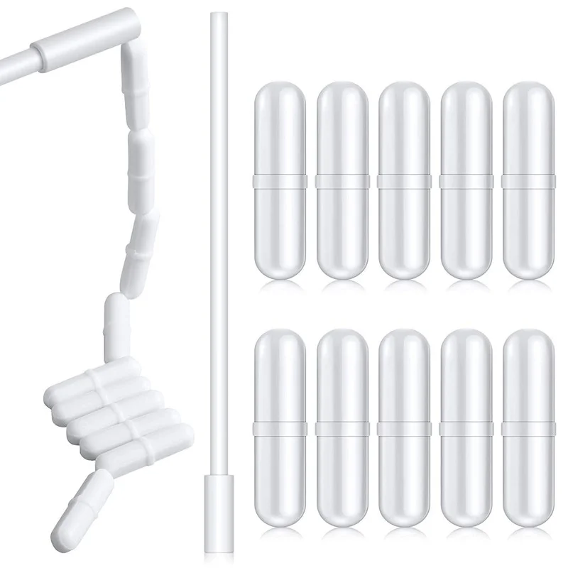 10 인치 리트리버, 35mm/ 1.38 인치 PTFE 마그네틱 교반기 믹서 Stir bar와 10 조각 PTFE 마그네틱 Stir 바