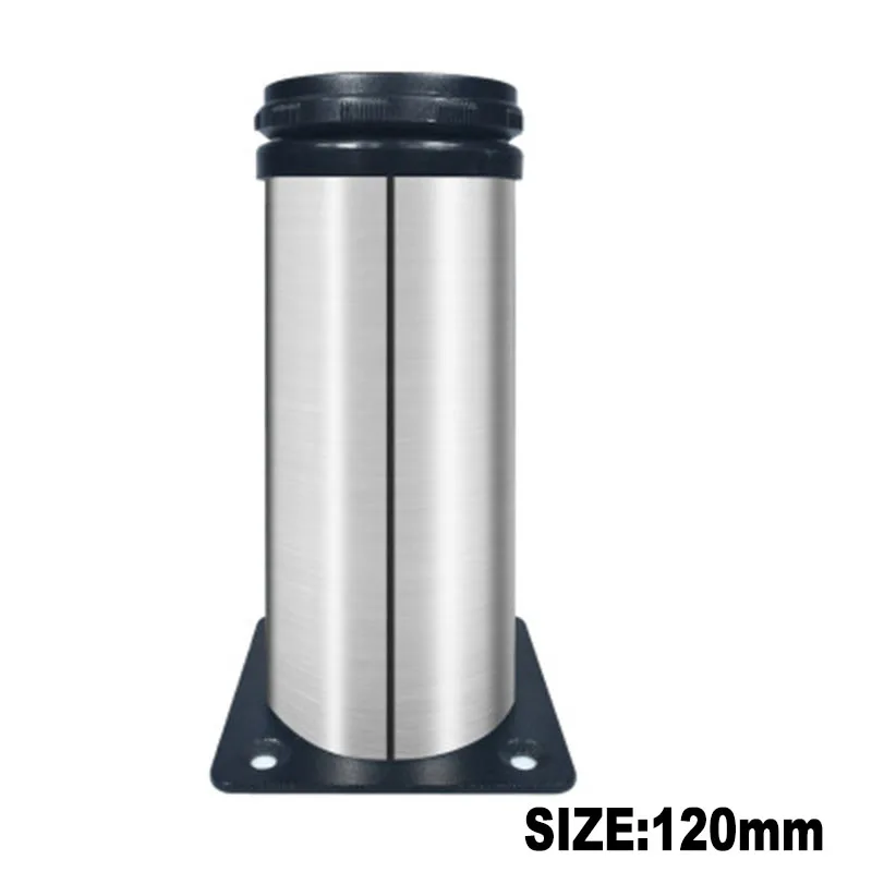 

Stainless Steel Adjustable Cupboard Cabinet Sofa Legs Feet Stand 6/8/10/12/15cm