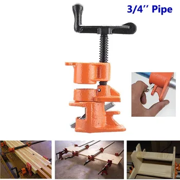 

1/2 3/4inch Wood Gluing Pipe Clamp Set Cast Iron Heavy Duty Woodworking Carpenter Tool