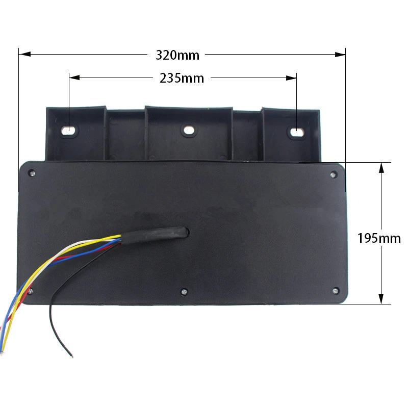 2x 12V/24V Waterproof Car Truck 50 LED Rear Tail Light Warning Brake Reverse Lamps For ISUZU Elf Truck NPR NKR NHR NLR 1984-up