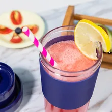 Shangju US домашняя портативная соковыжималка для фруктов, маленькая перезаряжаемая мини-соковыжималка для жареных фруктов, электрическая соковыжималка для студентов