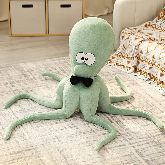 100/120cm Soft Cute Octopus Plush Toys Stuffed Cartoon Animals Doll Large Pillow For Girls Kids Nice  Gifts Home Decor
