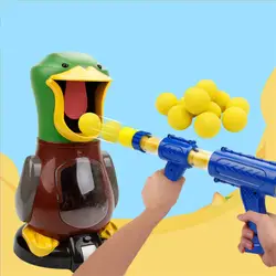 Детская игрушка с воздушным питанием для мальчиков, мягкая пуля, детская игрушка, мишень, пуля, утка, мишень с воздушным питанием, пистолет