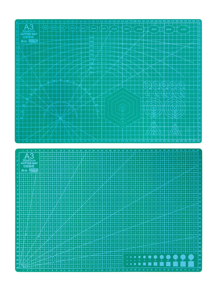 A3 A ПВХ Режущий коврик двухсторонний односторонний Сращивание разделочная доска Ткань Кожа технология DIY режущий коврик