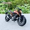 Bburago 1:18 250 KTM Duke Factory Edition Static Die Cast Vehicles Collectible Motorcycle Model Toys
