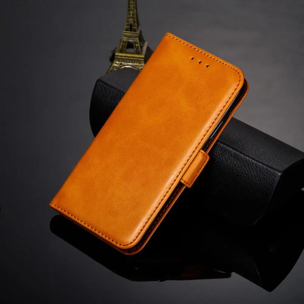 Yellow Магнитный кожаный чехол для телефона для iphone 5, 5S, 6, 6 S, 7 Plus, X, XR, XS MAX, чехол-книжка, кошелек, подставка, чехол для iphone 11 Pro, MAX, чехол s - Цвет: Yellow