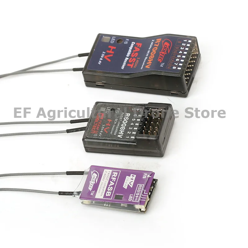 Совместимый приемник RFASB R6008HV R7008HV 8-13ch fasst Futaba 14SG 16SG 16SZ 18SZ 18MZ 7C TM-7 T8FG | Игрушки и