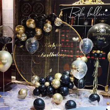 

wedding arch circle mesh arch wedding background mesh shelf for birthday party ring frame for balloon iron circle grid